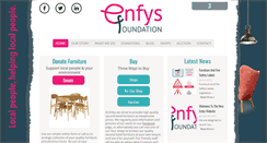 Desktop Screenshot of enfysfoundation.org.uk